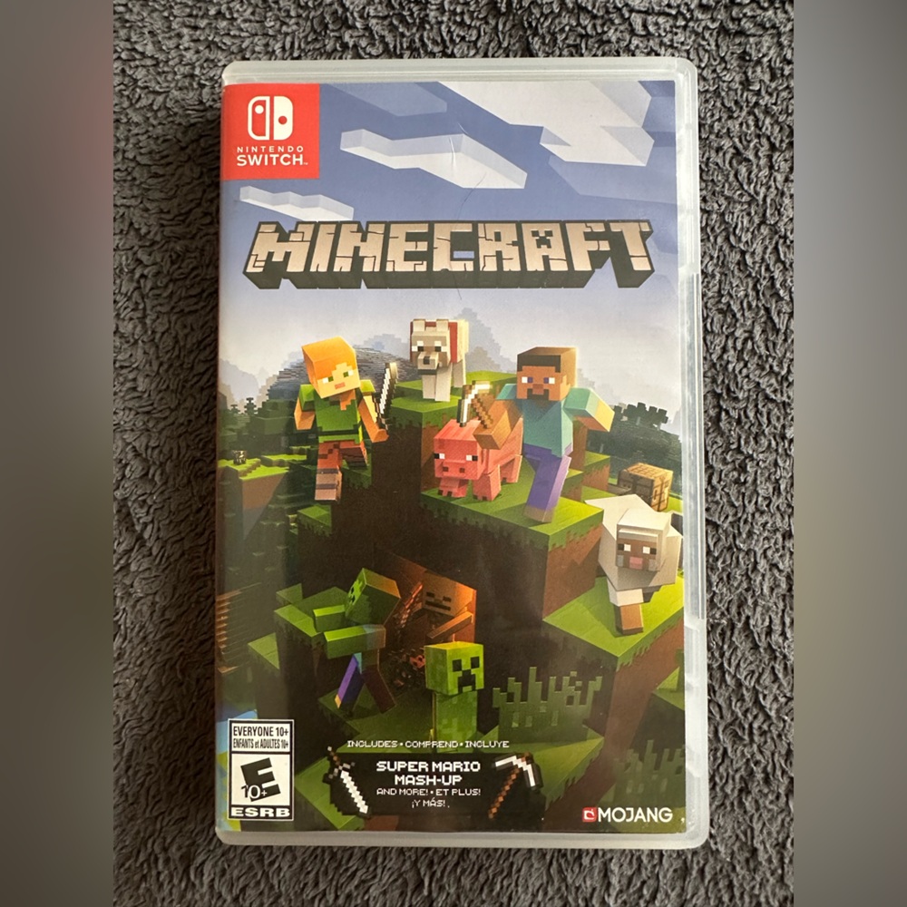 Nintendo Switch Minecraft - Green and Brown
